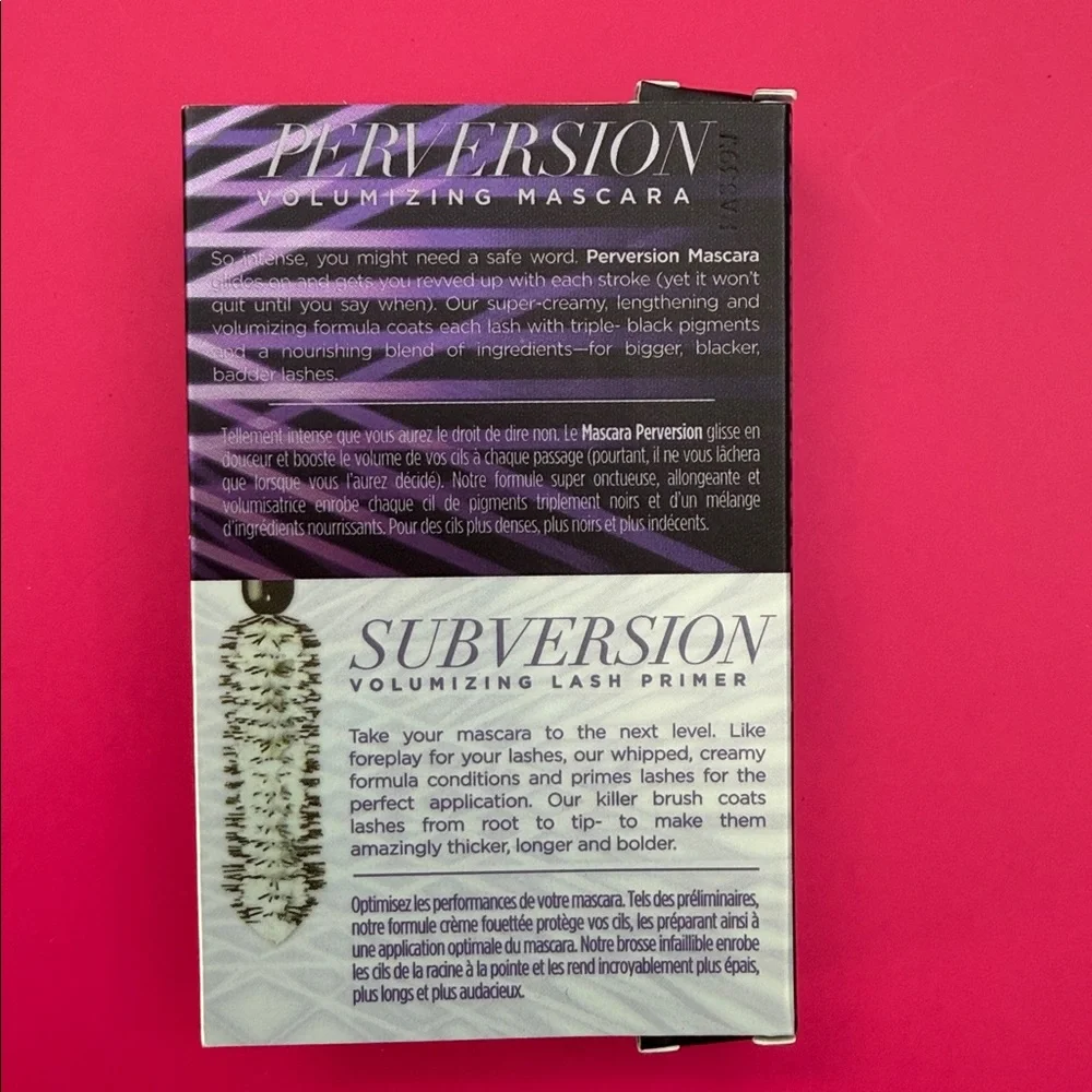 🦋5/$25🦋 Urban Decay Perversion Volumizing Mascara Travel Mini Black